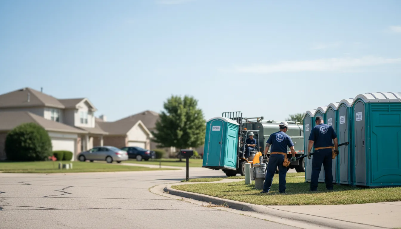 Porta Potty Rental in New Paris, IN near me